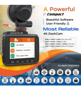 Rove R2-4K Dash Cam
