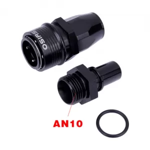 Quick Release 10AN Fitting 0° Degree