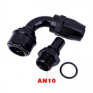 Quick Release 10AN Fittings 90°Degree