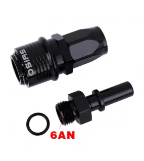 Quick Release 6AN Fittings 0° Degree