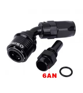 Quick Release 6AN Fittings 45° Degree