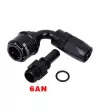 Quick Release 8AN Fittings 90° Degree