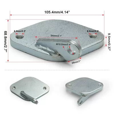 OSIAS 2006-2007 6.6L Duramax LBZ EGR Delete Kit 