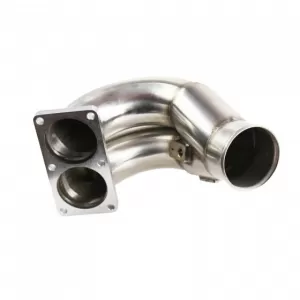 OSIAS Stainless Steel 3.5&quot; Raw Intake Elbow For 07.5-18 Dodge Cummins 6.7 6.7L Diesel