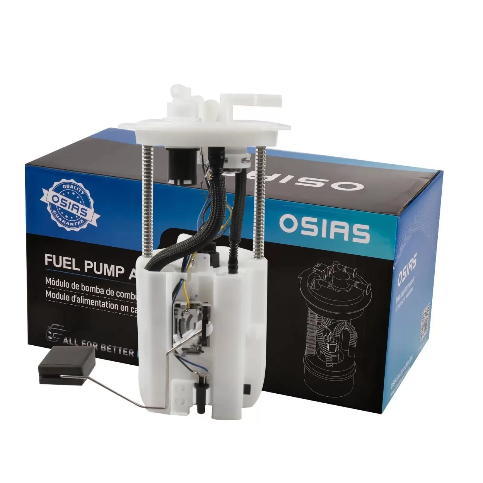 OSIAS Fuel Pump Assembly For Nissan Altima Maxima L4 2.5L V6 3.5L