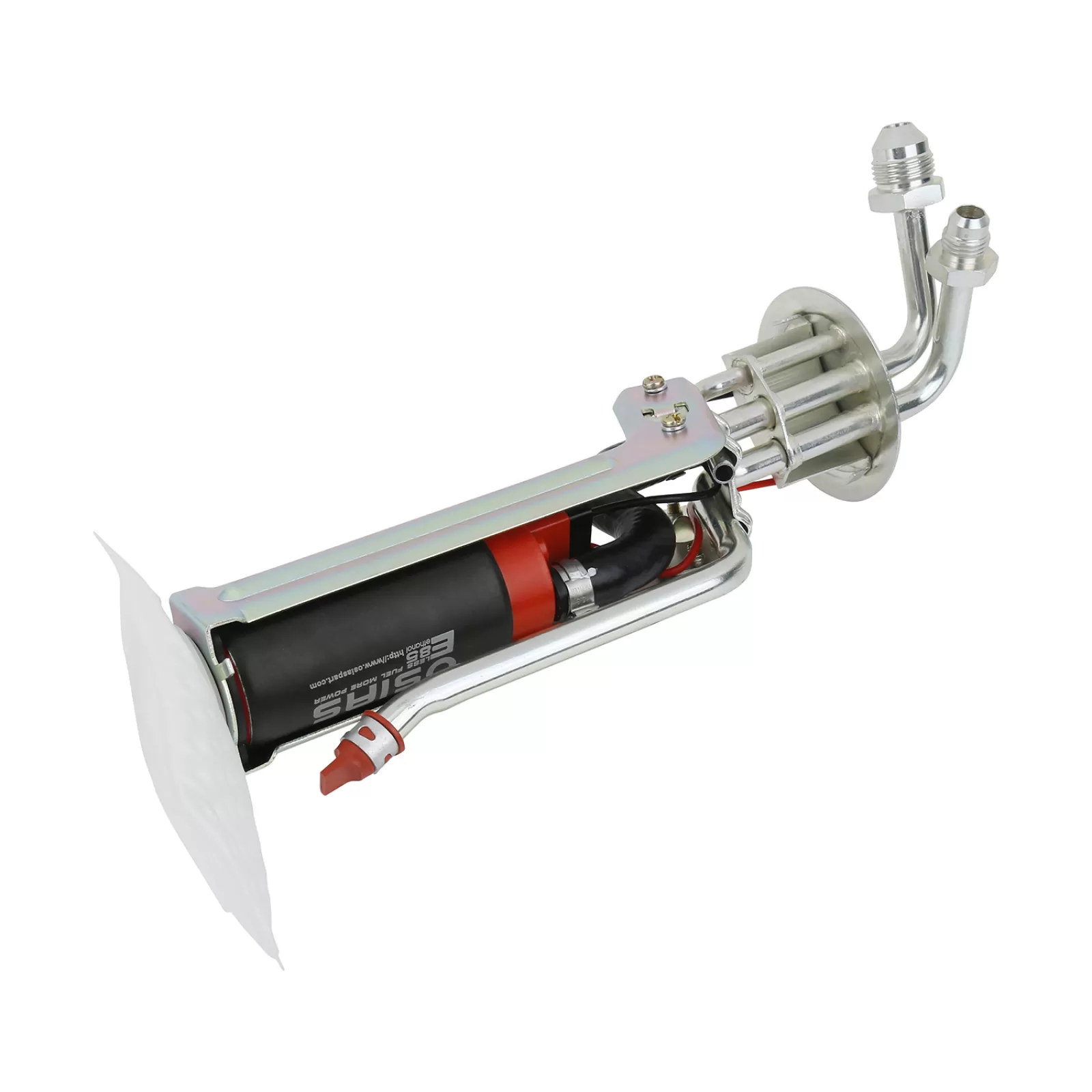 OSIAS 340LPH AN Fuel Pump Hanger 86-97 Mustang 
