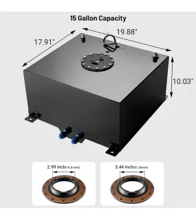 OSIAS 15 Gallon Fuel Cell Gas Tank