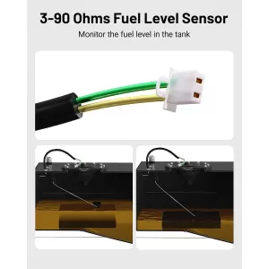 OSIAS 15 Gallon Fuel Cell Gas Tank