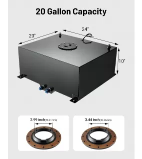 OSIAS 20 Gallon Fuel Cell Tank