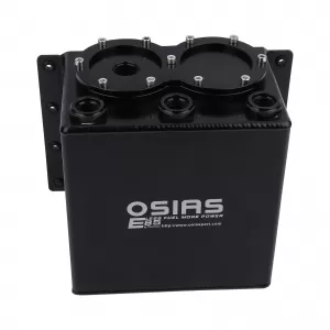 OSIAS Dual 044 Fuel Pump Surge Tank Black Kit