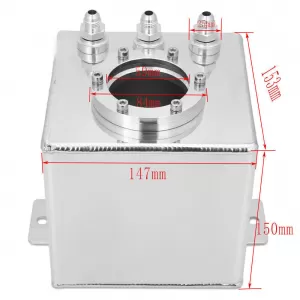 OSIAS 2L Aluminum Fuel Surge Pot Tank