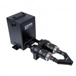 OSIAS 3L Dual 044 Fuel Pump Fuel Surge Tank With Y Block Bracket