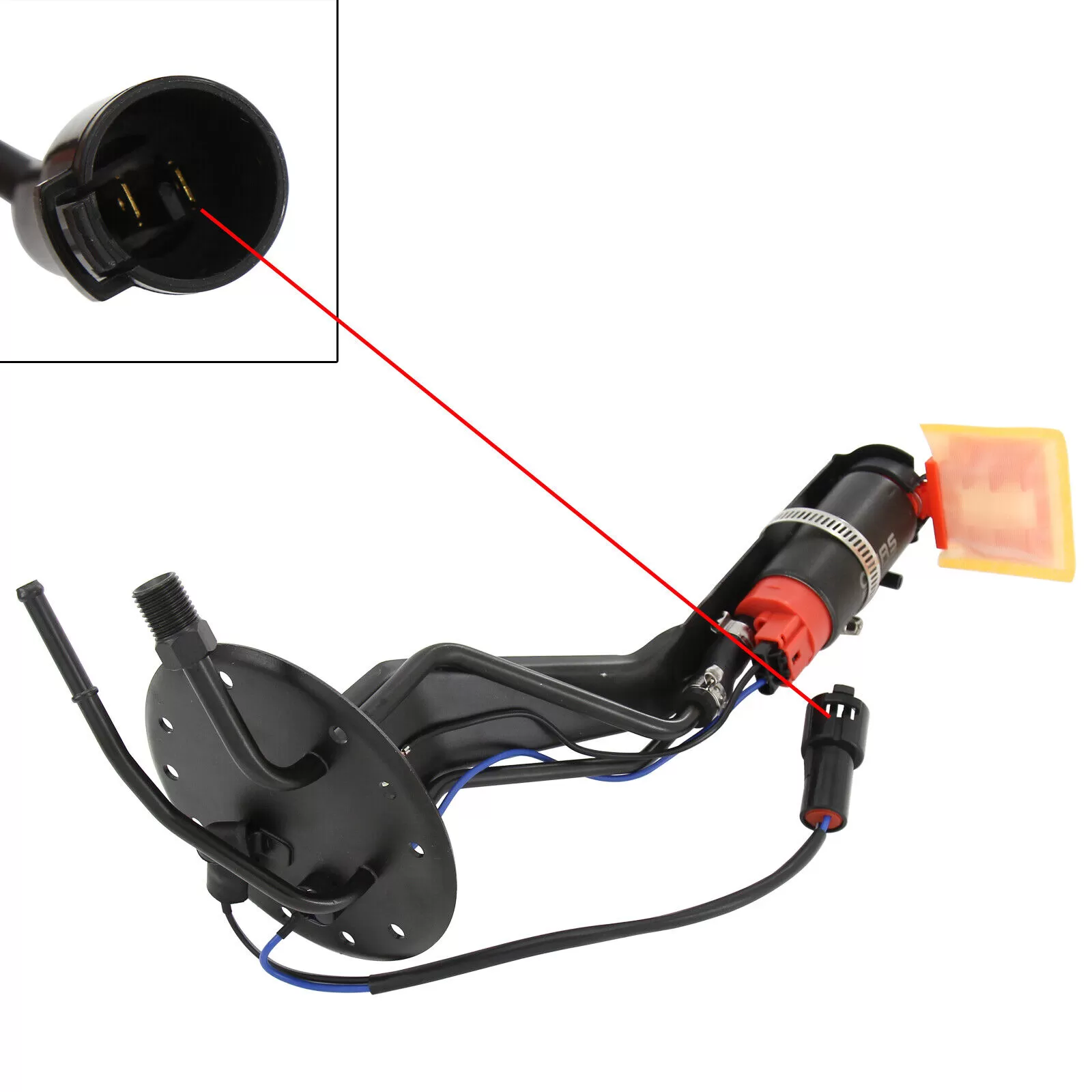 OSIAS Fuel Pump Hanger Tube Assembly For 1986-1992 Toyota Pickup 2.4L/3.0L