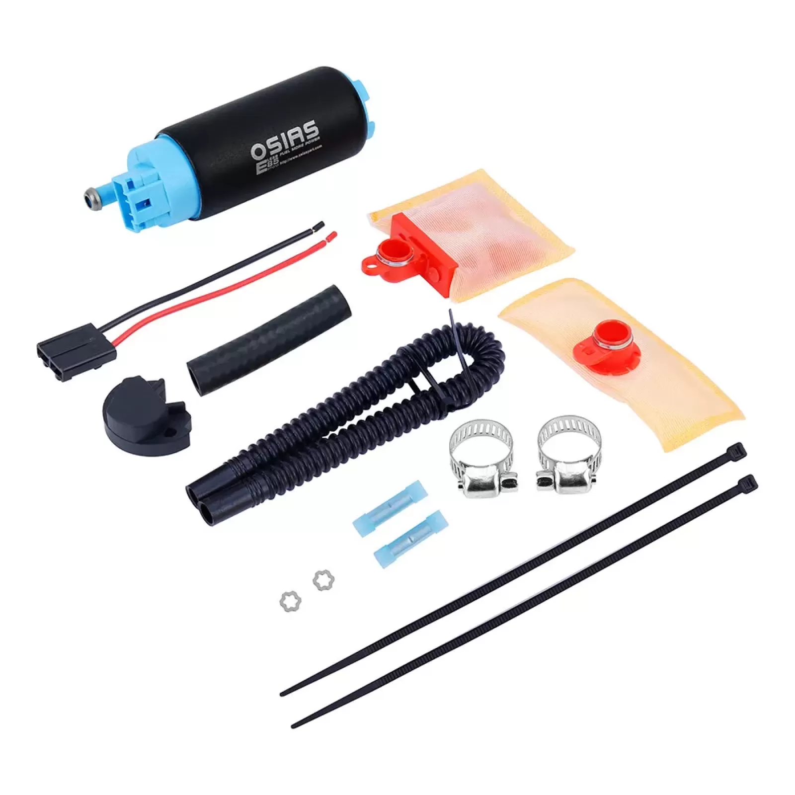 OSIAS 400LPH E85 Compatible High Flow Fuel Pump Replace AEM 50-1230 