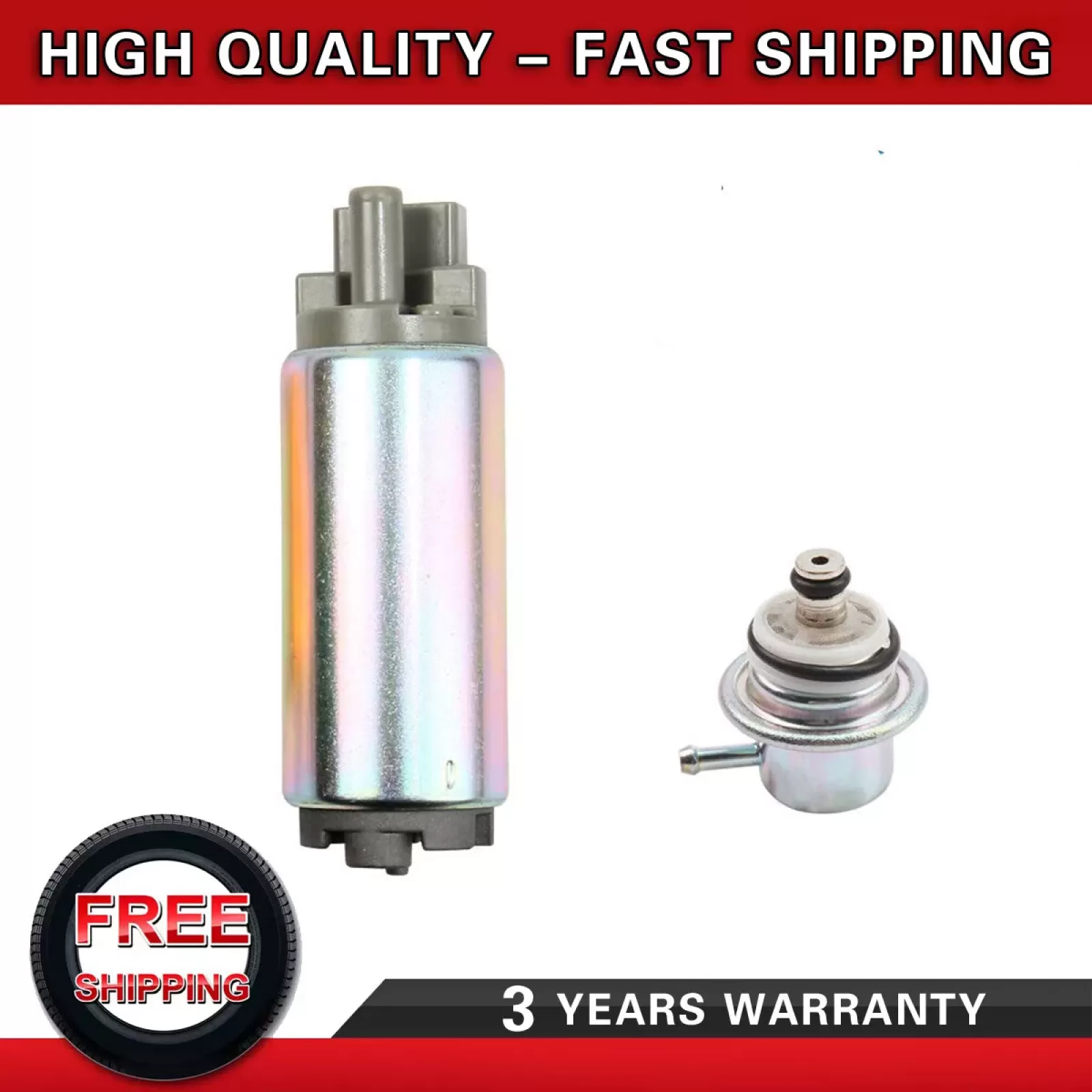 OSIAS Outboard Fuel Pump + Regulator for Mercury Marine MerCruiser 866169T01