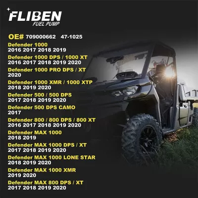 OSIAS can am defender fuel pump assembly