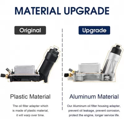 OSIAS Aluminum Filter Housing Adapter