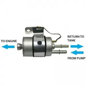 OSIAS Fuel Pressure Regulator/ Filter LS1/LS6 Fit 99-04 Chevrolet C5 Corvette, Replaces WIX 33737