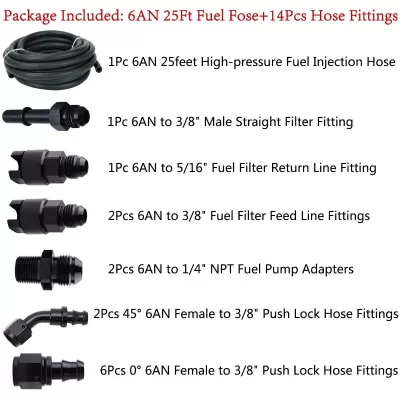 OSIAS LS Engine swap fuel line kit