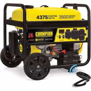 Champion Power Equipment 100554 4375/3500-Watt RV Ready Portable Generator with Wireless Remote Start, CARB