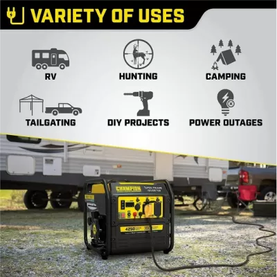 Champion Power Equipment 200954 4250-Watt Open Frame Inverter Generator