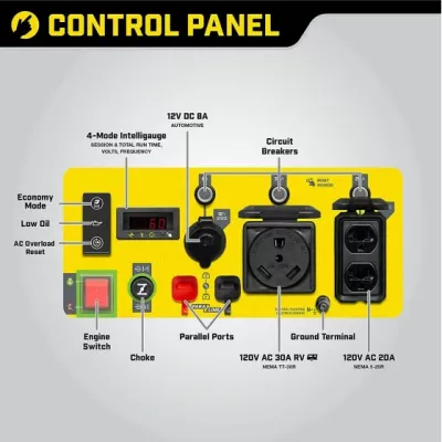 Champion Power Equipment 200954 4250-Watt Open Frame Inverter Generator