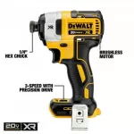 DEWALT 20V Max XR Cordless Drill Combo Kit, Brushless, 2-Tool (DCK283D2)