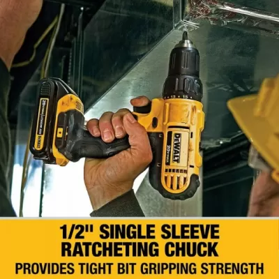 DEWALT 20V Max Cordless Drill Combo Kit, 2-Tool (DCK240C2)