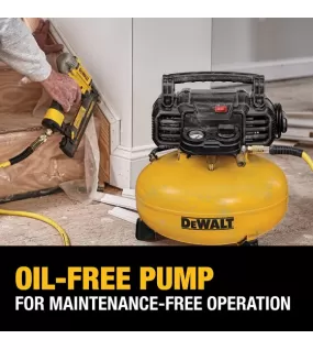 DEWALT Pancake Air Compressor, 6 Gallon, 165 PSI (DWFP55126)