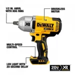 DEWALT 20V MAX XR Impact Wrench Kit, Brushless, High Torque,1/2-Inch,(DCF899HB)