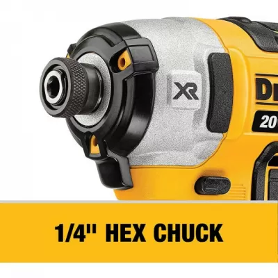 DEWALT 20V MAX XR Li-Ion Hammer Drill & Impact Driver Combo Kit DCK299P2