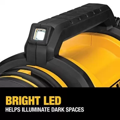 DEWALT 20V MAX Tire Inflator, Automatic Shut Off, LED Light, Bare Tool Only (DCC020IB)