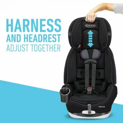 Graco Grows4Me 4 in 1 Car Seat, Infant to Toddler Car Seat with 4 Modes, Vega
