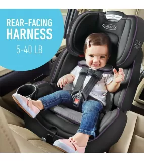 Graco Grows4Me 4 in 1 Car Seat, Infant to Toddler Car Seat with 4 Modes, Vega