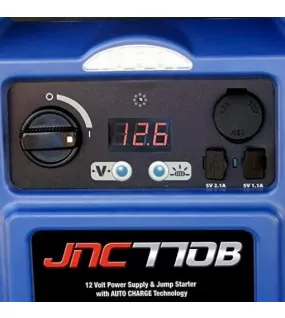 Clore Automotive Jump-N-Carry JNC770B 1700 Peak Amp Premium 12 Volt Jump Starter