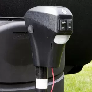 Lippert 285318 3500LB Power Tongue Jack Black