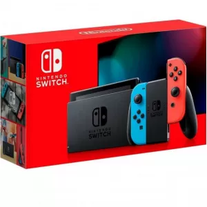 Nintendo Switch with Neon Blue and Neon Red Joy‑Con - HAC-001(-01)