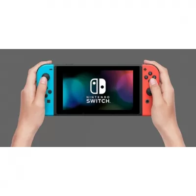 Nintendo Switch with Neon Blue and Neon Red Joy‑Con - HAC-001(-01)