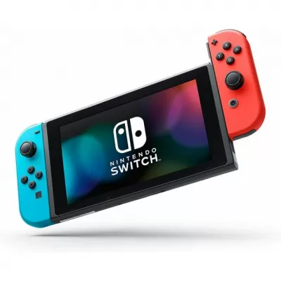 Nintendo Switch with Neon Blue and Neon Red Joy‑Con - HAC-001(-01)