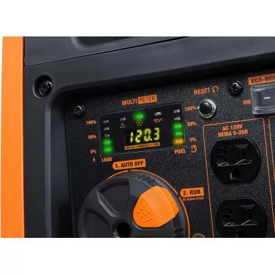 WEN 56380i RV-Ready Portable Inverter Generator with Fuel Shut-Off and Electric Start