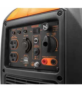 WEN 56203i Super Quiet 2000-Watt Portable Inverter Generator w/Fuel Shut Off