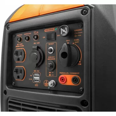 WEN 56203i Super Quiet 2000-Watt Portable Inverter Generator w/Fuel Shut Off