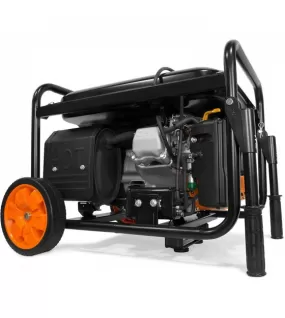 WEN GN6000 6000-Watt RV-Ready Portable Generator with Wheel Kit, CARB Compliant