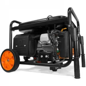 WEN GN6000 6000-Watt RV-Ready Portable Generator with Wheel Kit, CARB Compliant