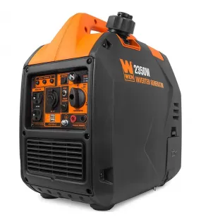 WEN 56235i Super Quiet 2350-Watt Portable Inverter Generator With Fuel Shut Off