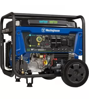 Westinghouse WGen9500DF 12,500-W Portable Dual Fuel Generator with Remote Start