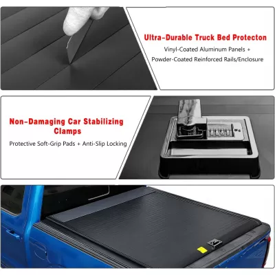 OSIAS Retractable Hard Chevy Colorado Bed Cover