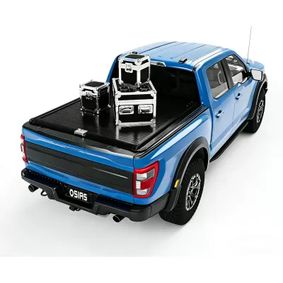 OSIAS Retractable Hard Tonneau Cover Fits 2004-2026 Ford F-150 5.5FT Truck Bed