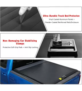 OSIAS Jeep Gladiator Retractable Tonneau Cover