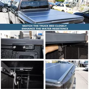 OSIAS Hard Tri-Fold Dodge Ram Tonneau Cover Fit 1500 2500 3500